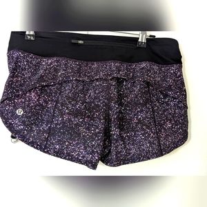 Lululemon Speed Up Galaxy Shorts